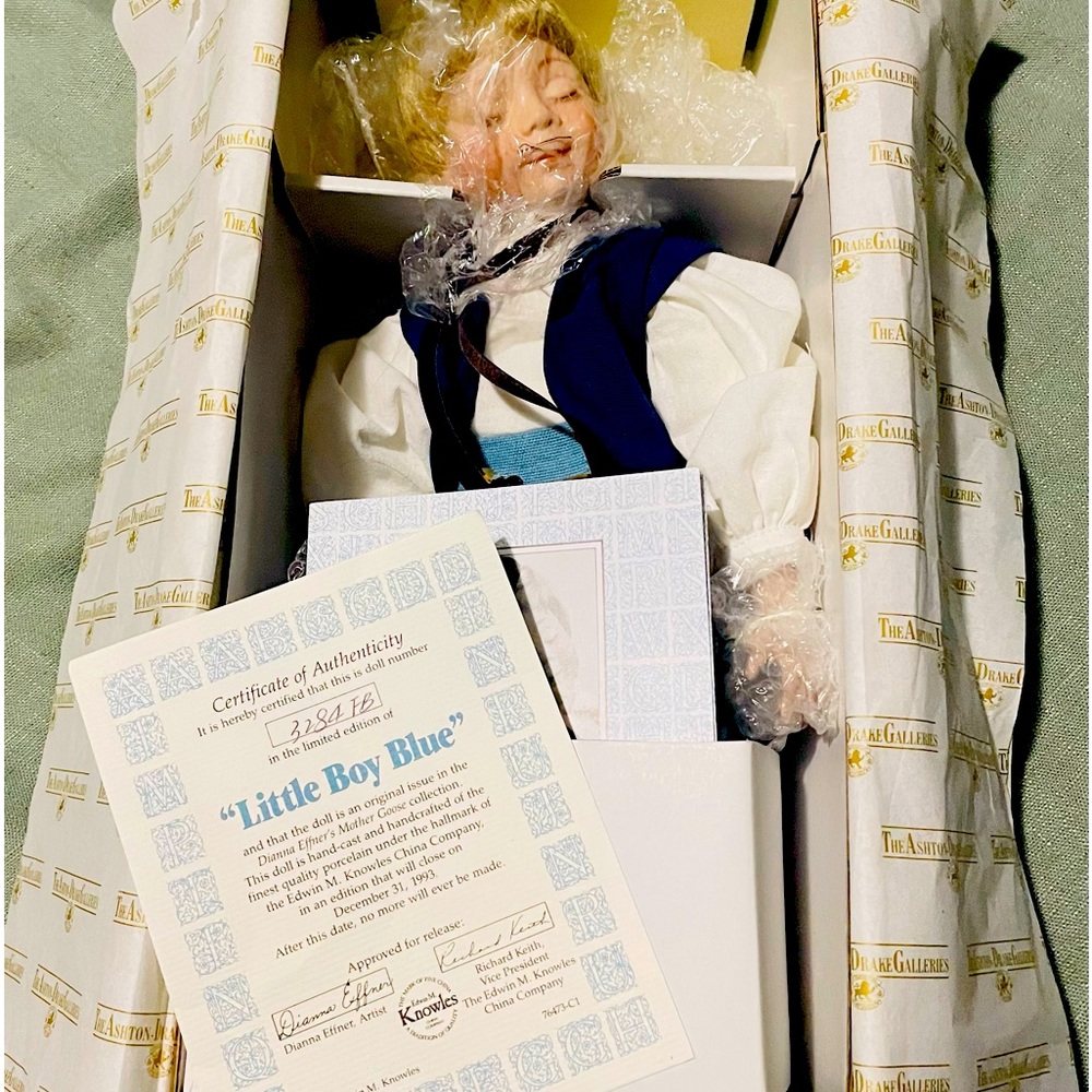 Limited edition little boy blue in like new condition